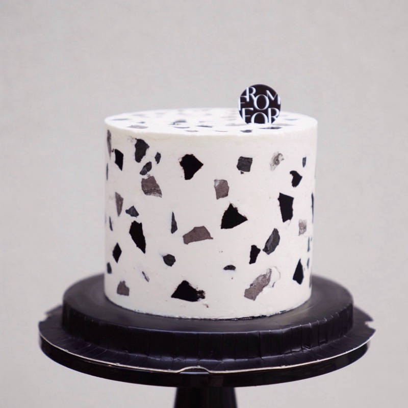 TERRAZZO 케이크